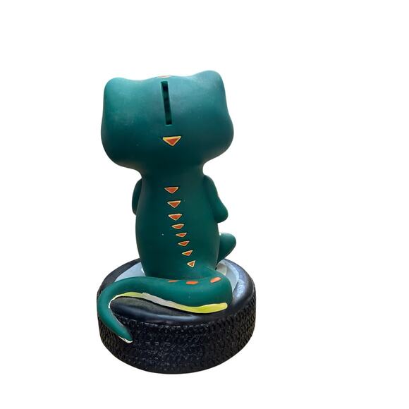 Geico Gecko Piggy Bank Vintage 9"T x 6"W - Picture 7 of 8